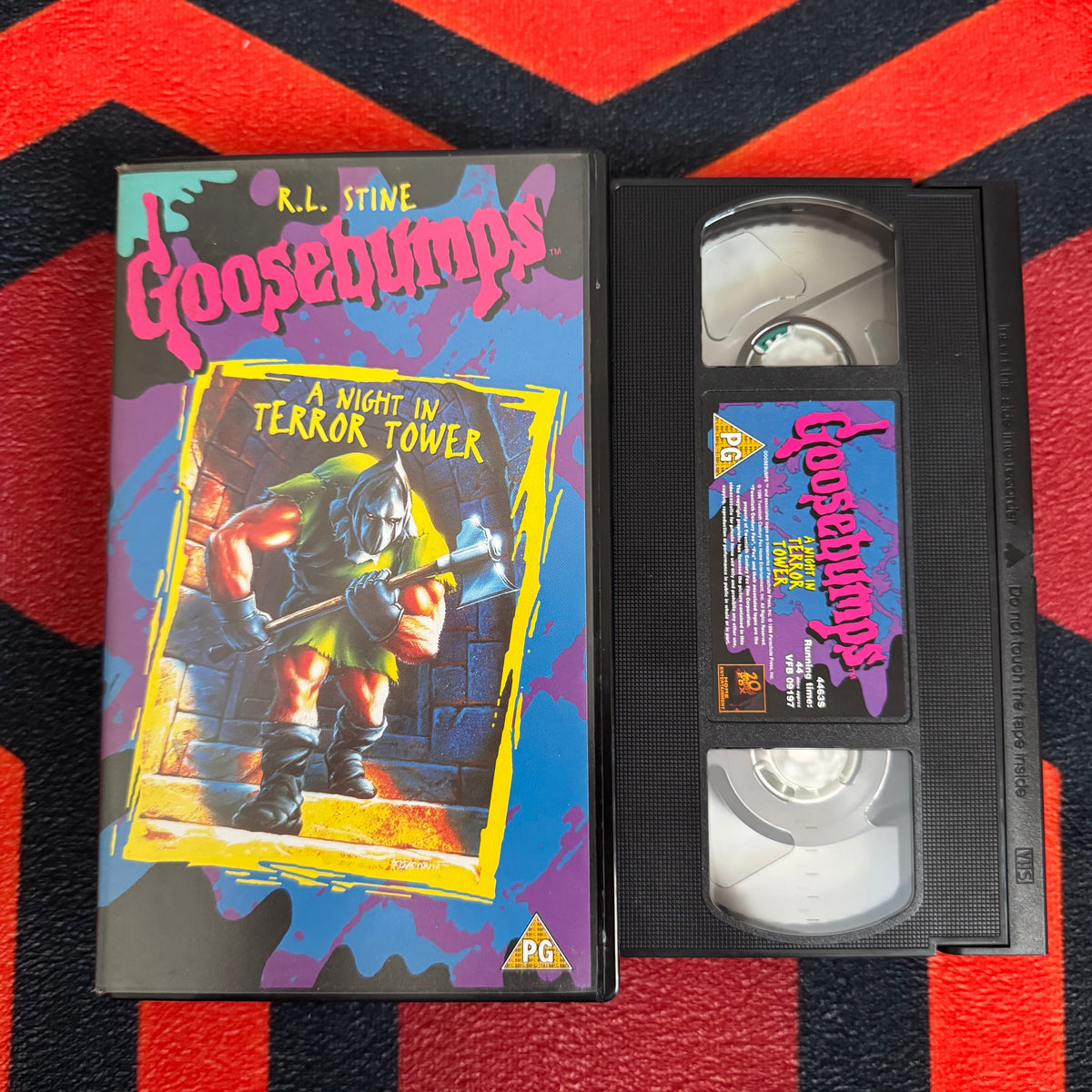 Goosebumps: A Night in Terror Tower VHS Video (1997) 4463S