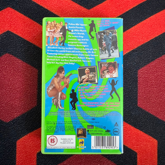 Austin Powers: International Man of Mystery VHS Video (1997) P8929S