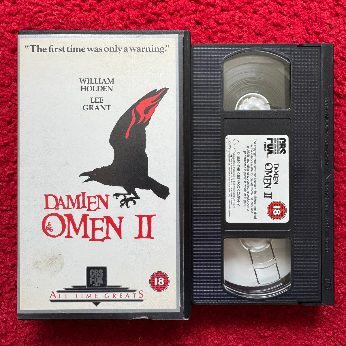 Damien: Omen II VHS Video (1978) 1087
