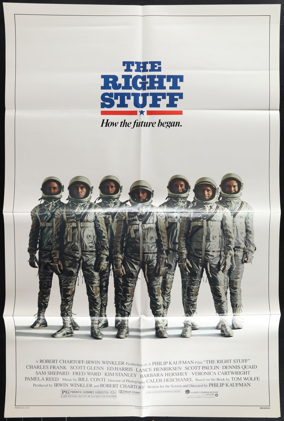 The Right Stuff (1983) Original US One Sheet Movie Poster