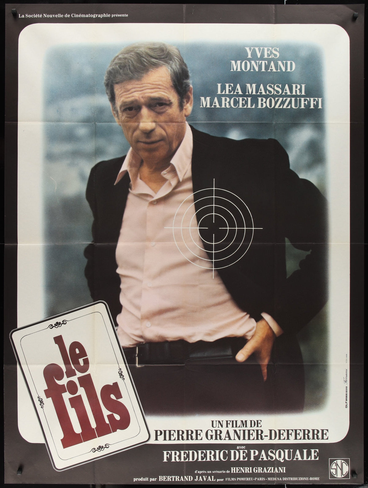 The Son (1973) Original French Grande Movie Poster
