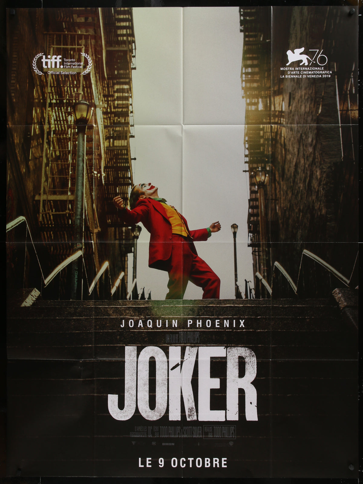 Joker (2019) Original French One Panel Movie Poster