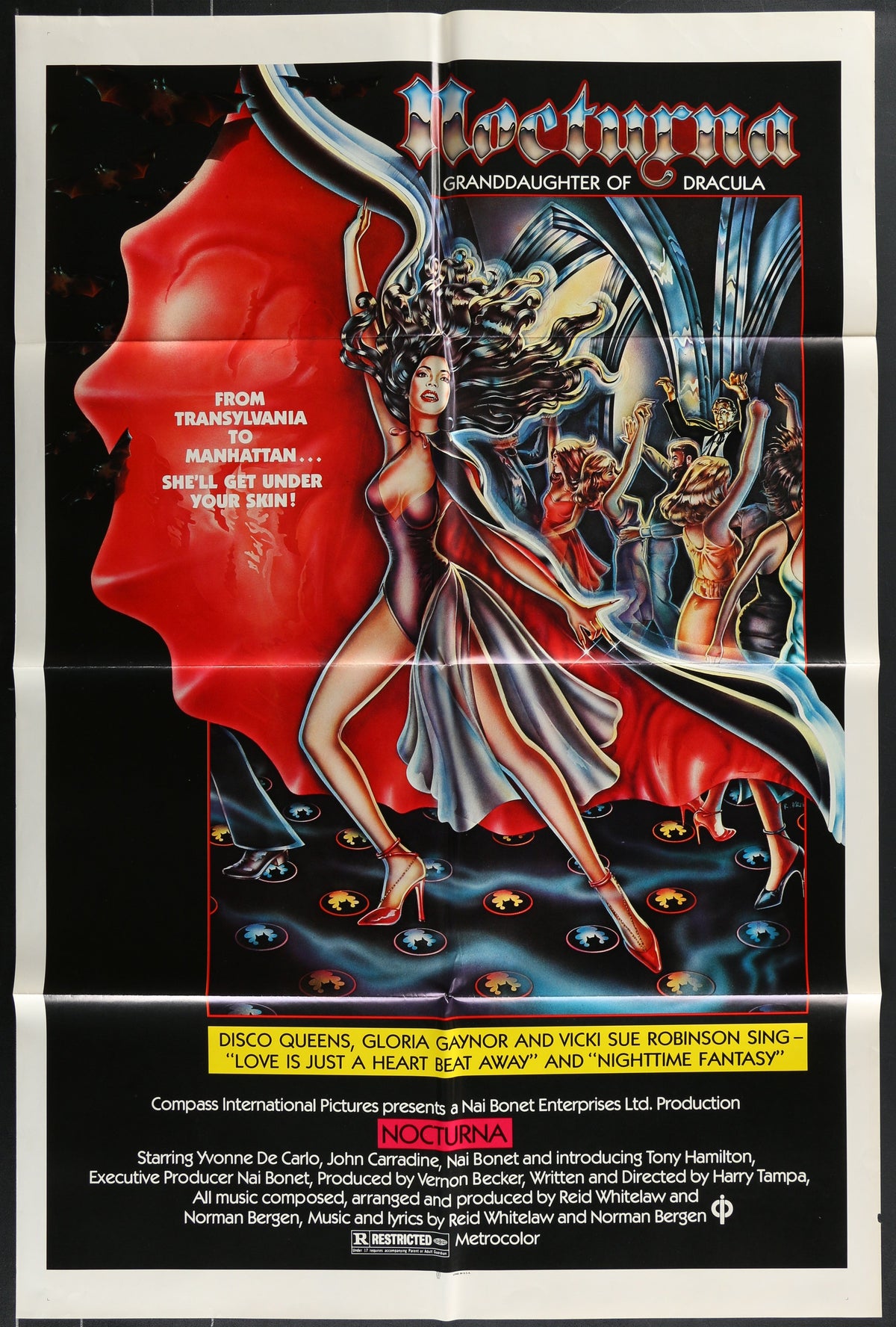 Nocturna (1979) Original US One Sheet Movie Poster