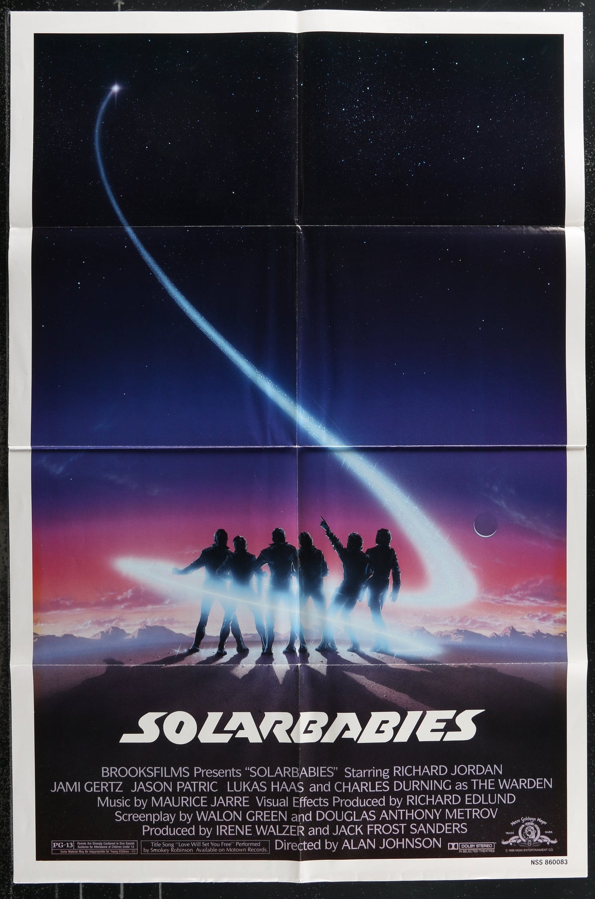 Solarbabies (1986) Original US One Sheet Movie Poster