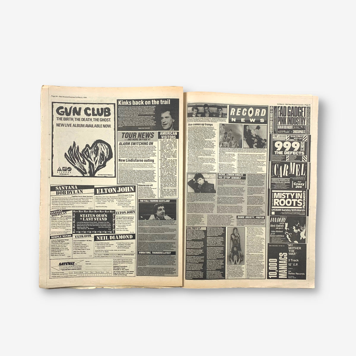 1984 Crash The Barriers Heavy Metal Edition - NME Magazine