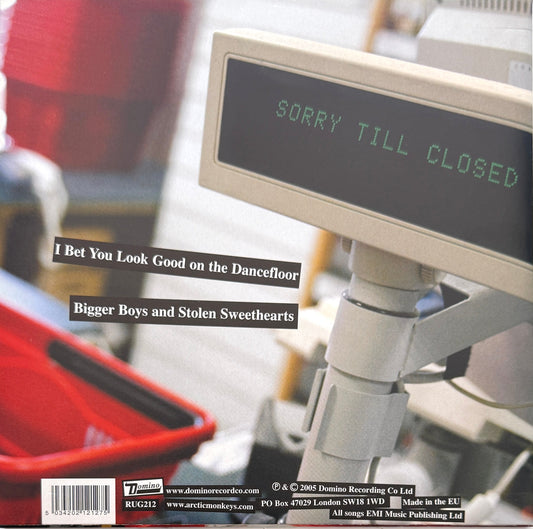 Arctic Monkeys – I Bet You Look Good on the Dancefloor – 2005 Indie Rock · 7" Vinyl · Excellent Condition