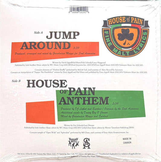 House Of Pain – Jump Around / House Of Pain Anthem – 2023 Hip-Hop · 7" Vinyl · Mint Condition