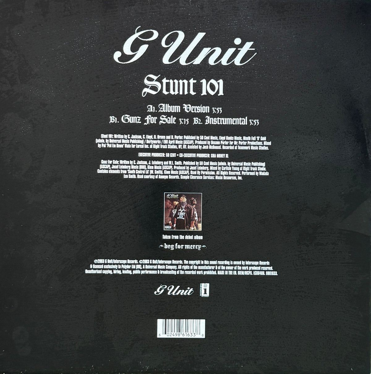 G-Unit – Stunt 101 - 12" Vinyl (2003)
