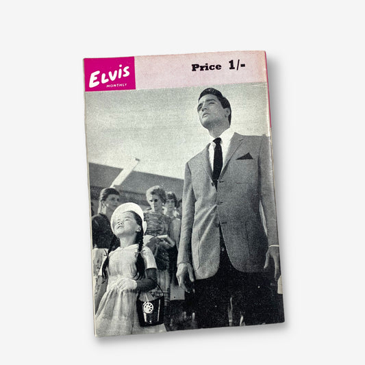 Elvis Monthly Issue 8 - 1963 Elvis Presley A6 Paper Magazine