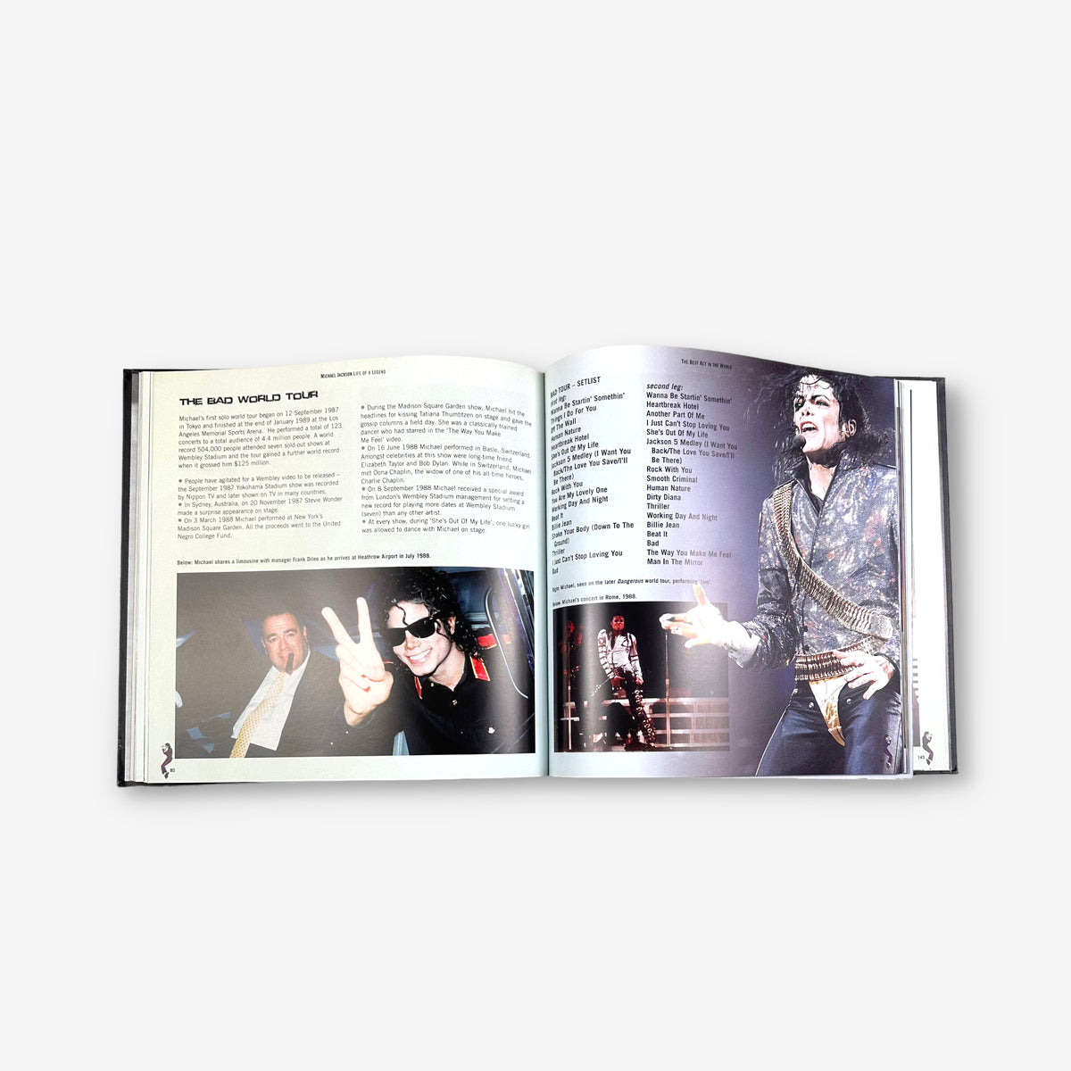 Michael Jackson - Life Of A Legend - Hardcover Book (Michael Heatley)