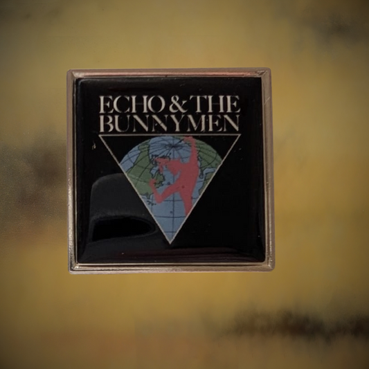 Official Echo & The Bunnymen Badge Bunnymen Triangle Design