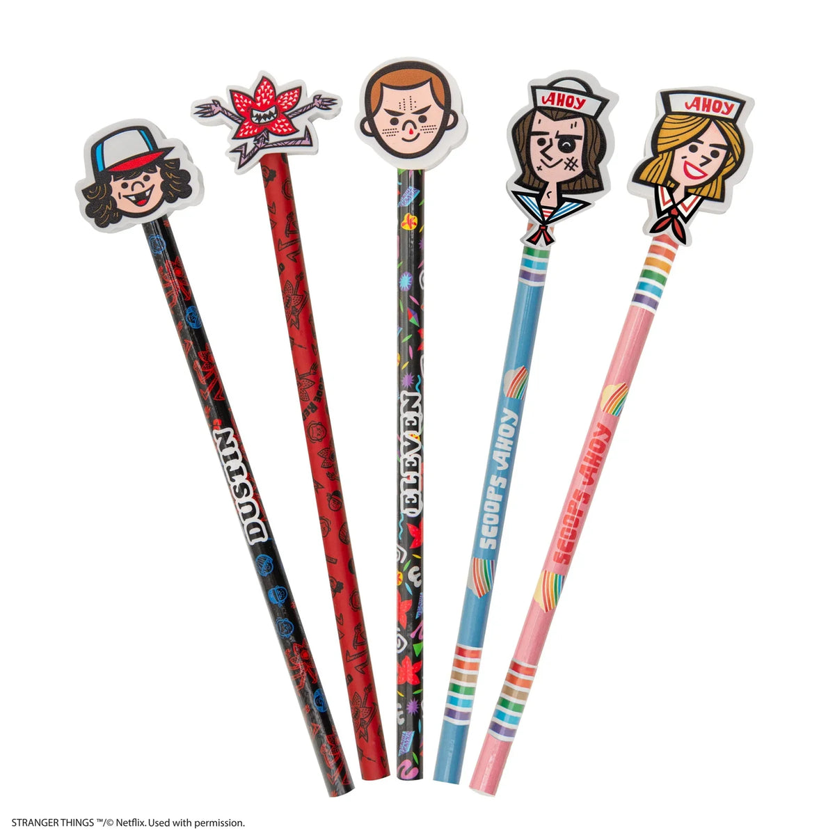 Stranger Things Pencil with eraser Scoops Ahoy - Robin CR5484