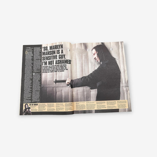 2000 Marilyn Manson - Its Time For Chaos! - NME Magazine
