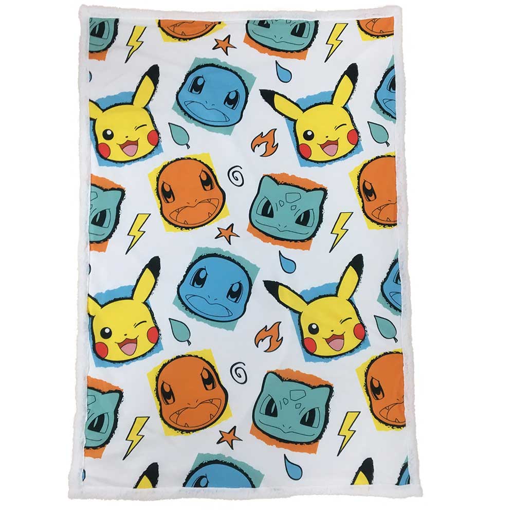 Pokémon Starter Throw 100*150cm Default Title