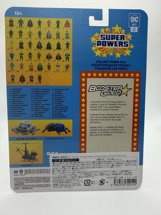 Mcfarlane Toys - Dc Super Powers Booster Gold 4.5" Action Figure