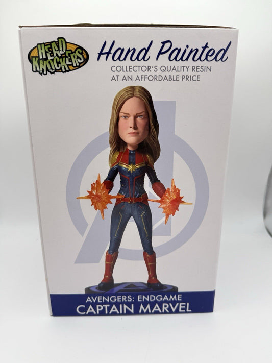 NECA: AVENGERS 4 - CAPTAIN MARVEL HEAD KNOCKER