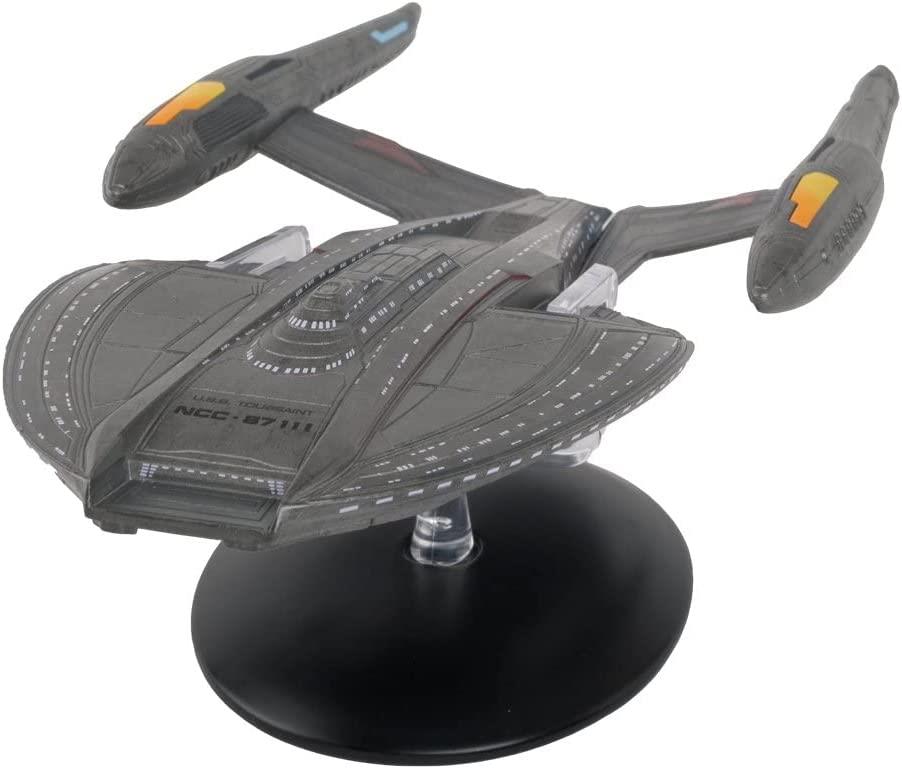#02 U.S.S. Toussaint NCC-87111 Model Diecast Ship Picard Universe (Eaglemoss / Star Trek)