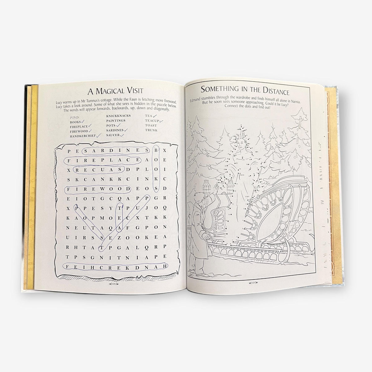 The Chronicles Of Narnia - The Lion, The Witch And The Wardrobe - Hardback Activity Book (Sadie Ches