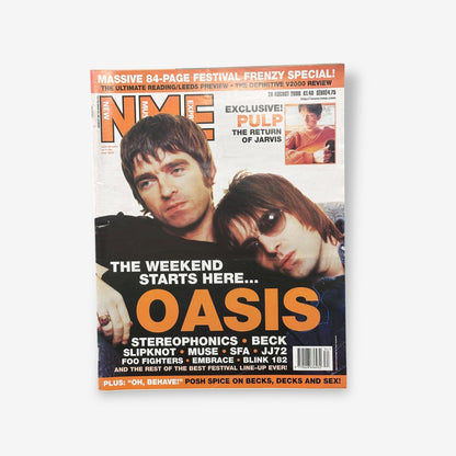 2000 Oasis - The Weekend Stars Here... - NME Magazine