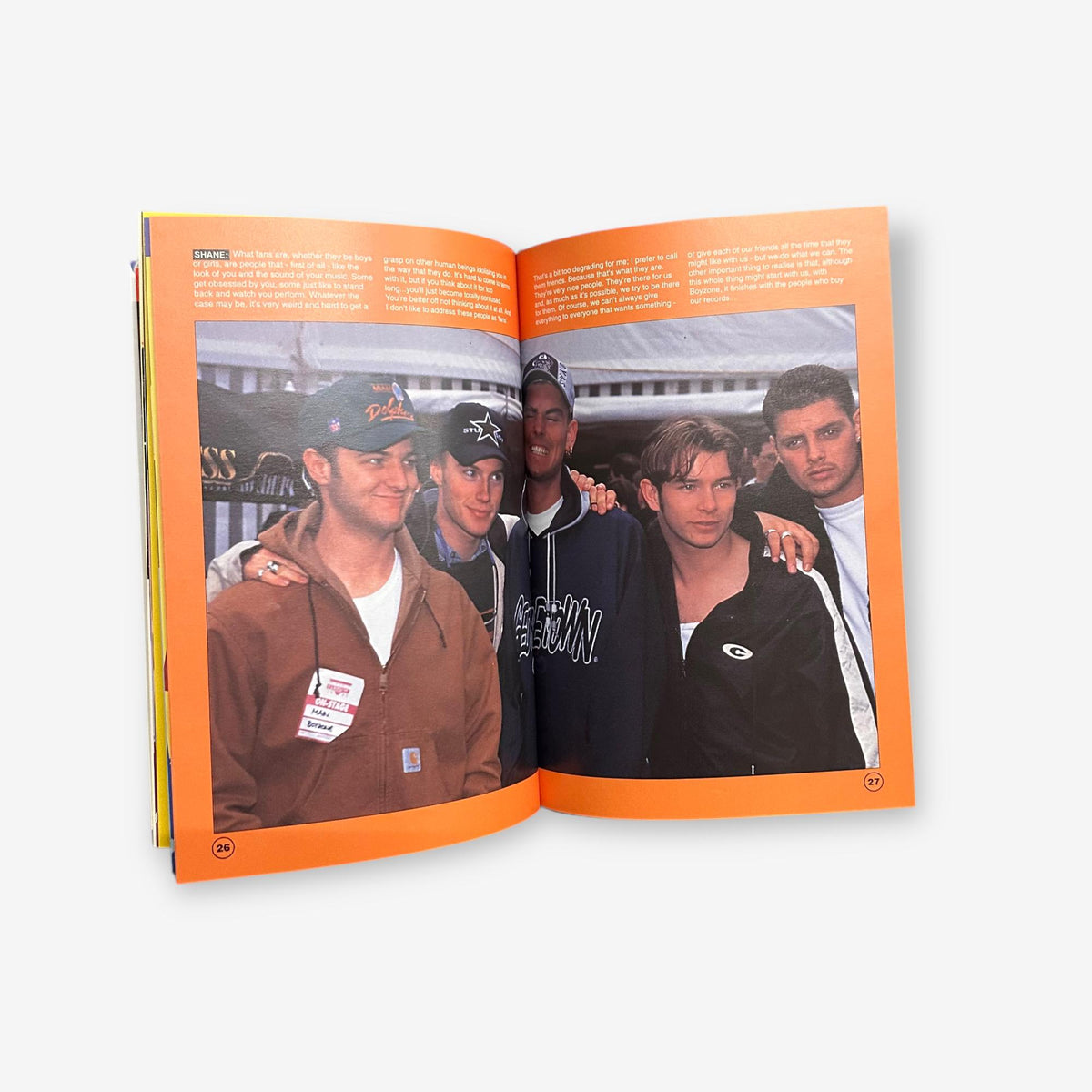 The Official Boyzone Special 1995 Hardback Book