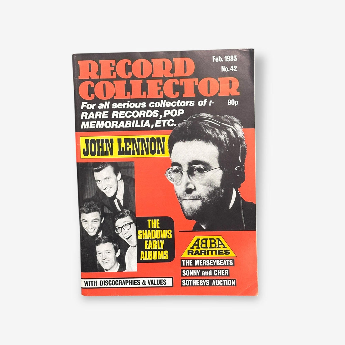 1983 John Lennon And Yoko Ono - Pocket-Sized Record Collector Magazine No. 42