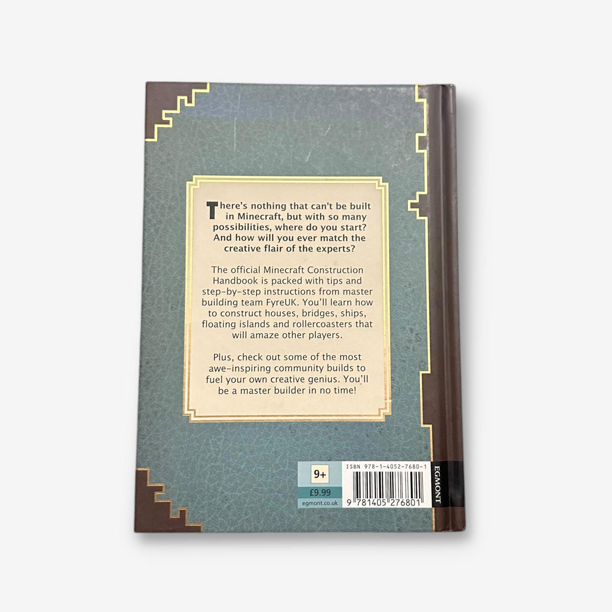 Minecraft - Construction Handbook - Hardback Book (Matthew Needler) Mojang 2014