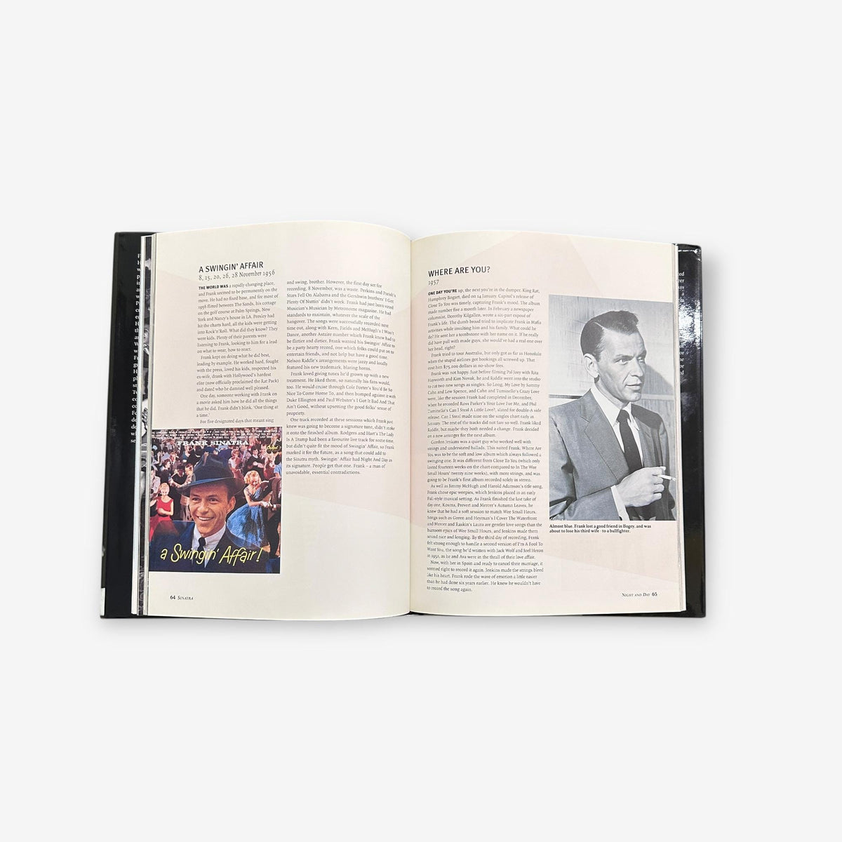 Sinatra - Night And Day: The Man And The Music - Hardback Biography Book (Fred Dellar & Mal Peachy)