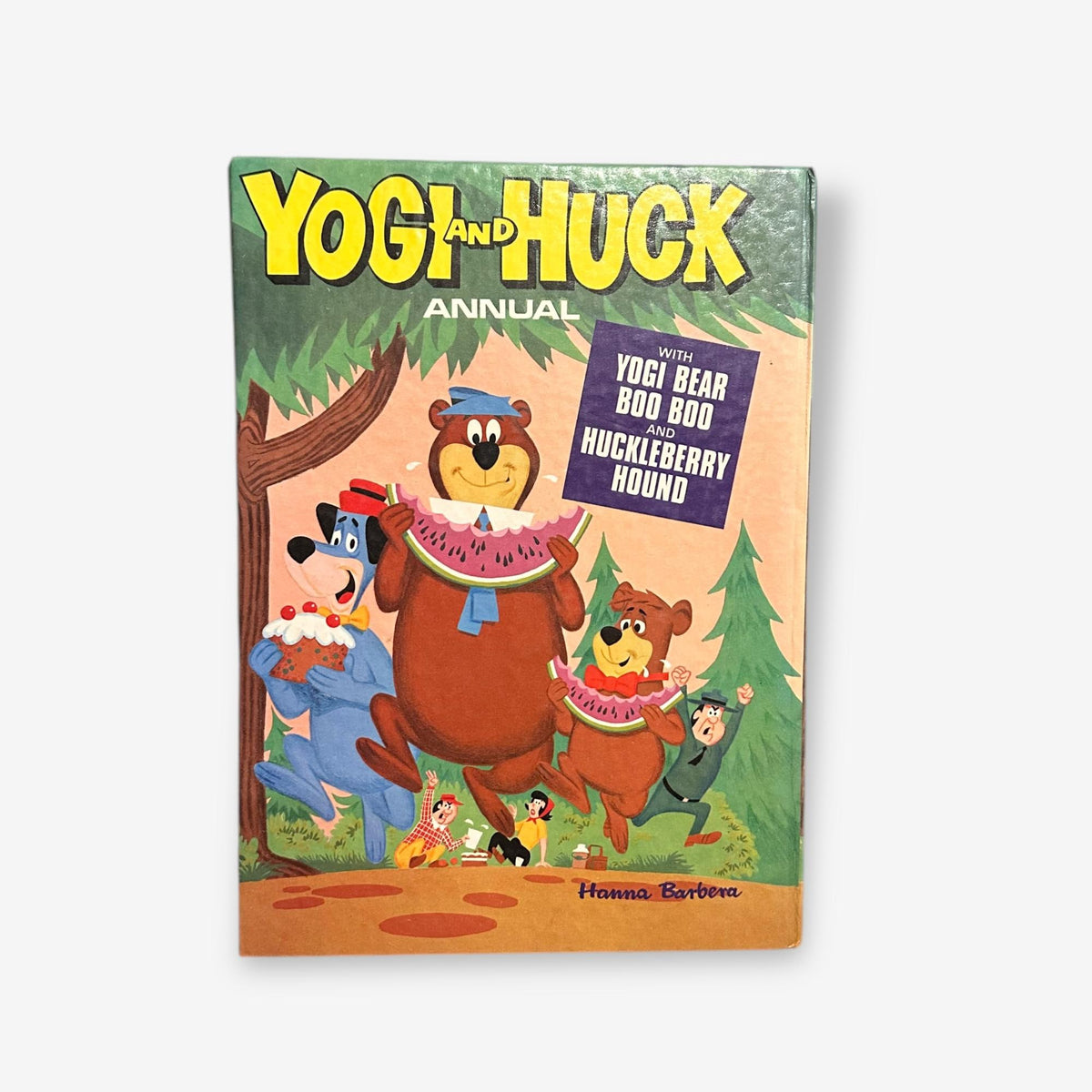 Yogi And Huck Annual 1970 Comic Hardback Book (Hanna-Barbera)