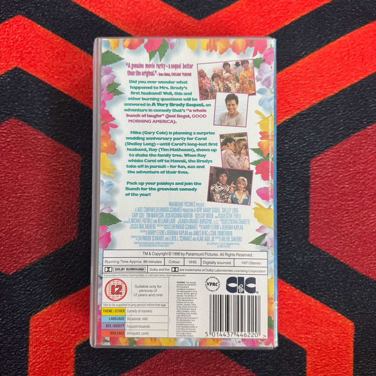 A Very Brady Sequel VHS Video (1996) VHR4462