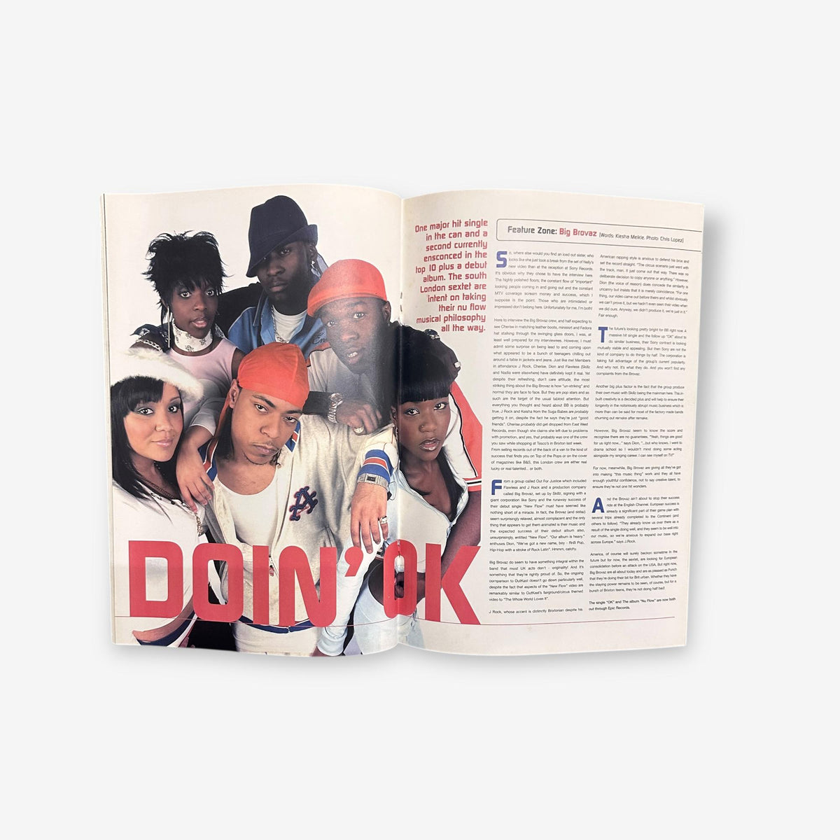2003 Big Brovaz - Brovas 'N Sistaz Doin' Ok - Blues & Soul Magazine Issue 887