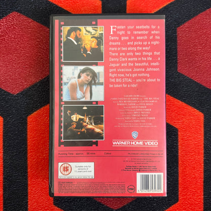 The Big Steal Ex Rental VHS Video (1990) PEV35393