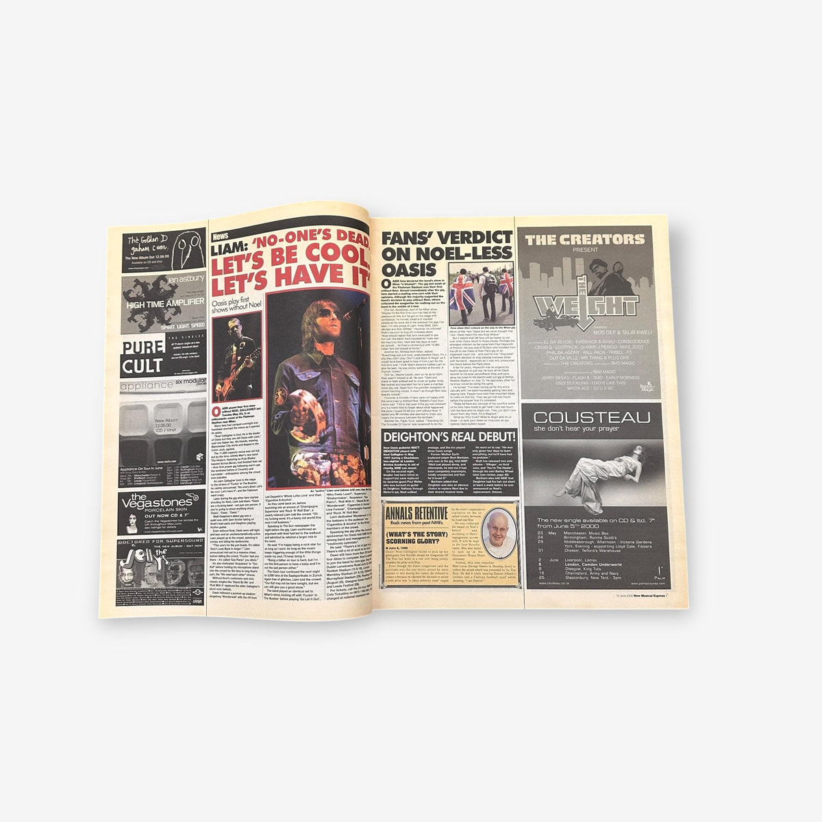 2000 Napster - Game Over (For The Music Business?) - Special Edition NME Magazine