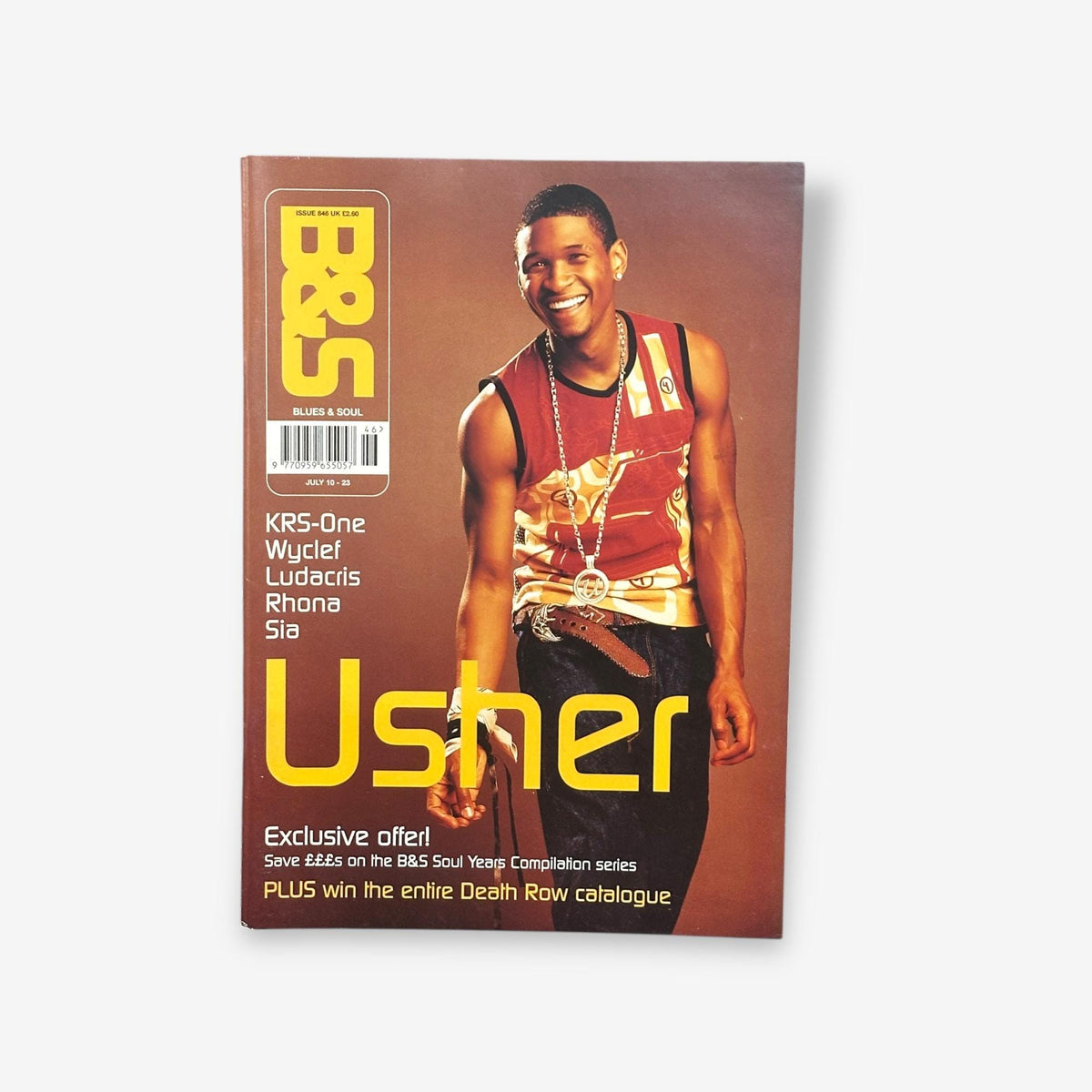 2001 Usher - Number One Man - Blues & Soul Magazine Issue 846