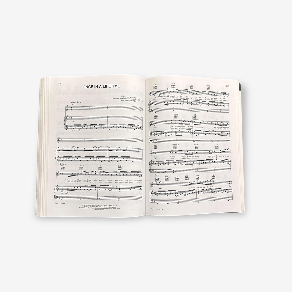 Ten Years Of Pop Music History - 1990-2000: Remembering The 90's - Paperback Music Sheet Book (C