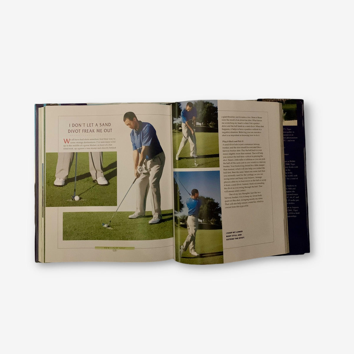 Tiger Woods - How I Play Golf - 2001 Hardback Book