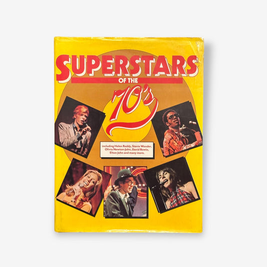 Rare Superstars Of The 70's - 1976 Hardback Book (Jeremy Pascal)