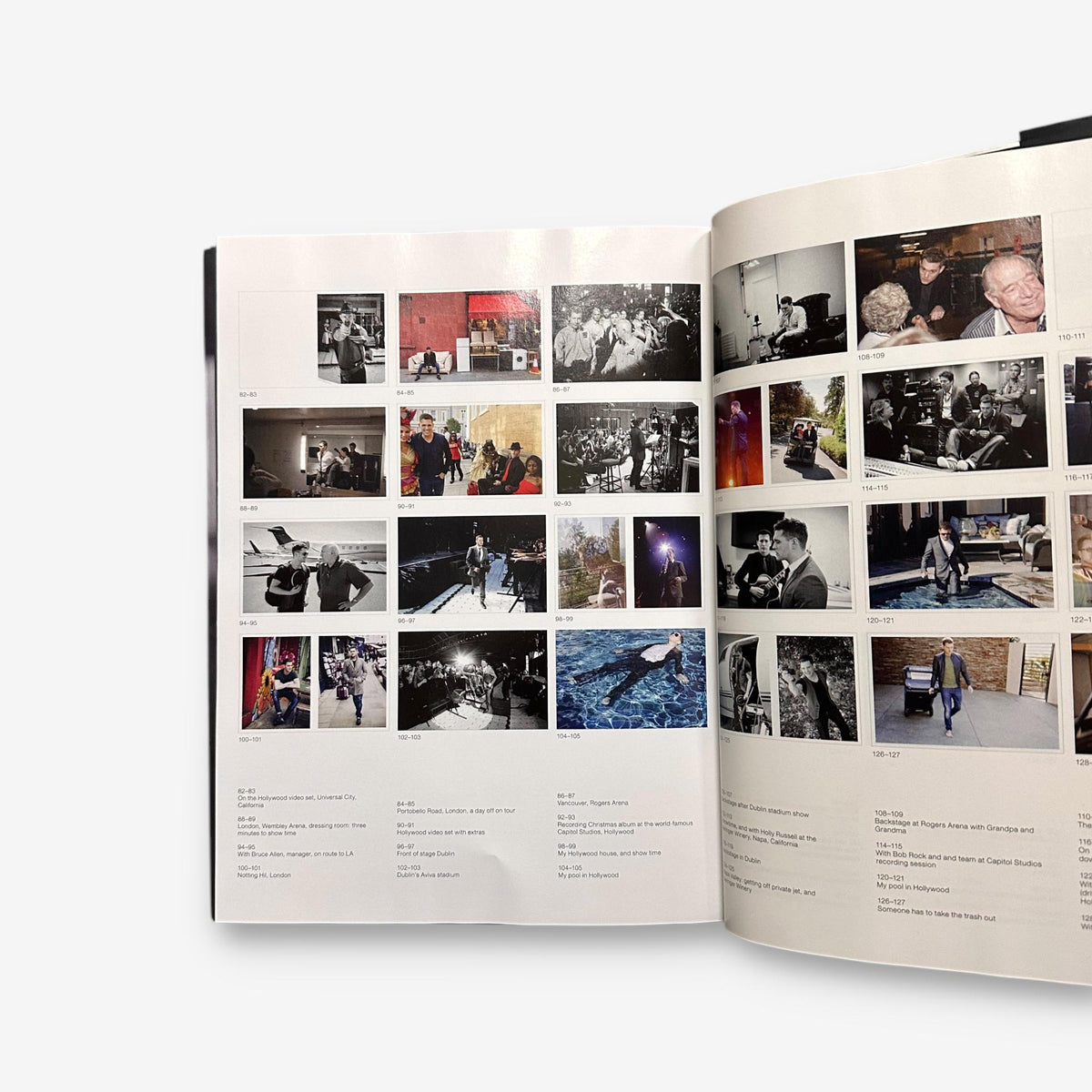 Michael Bublé - Onstage Offstage - 2011 Large Hardback Biography Book (Dean Freeman)