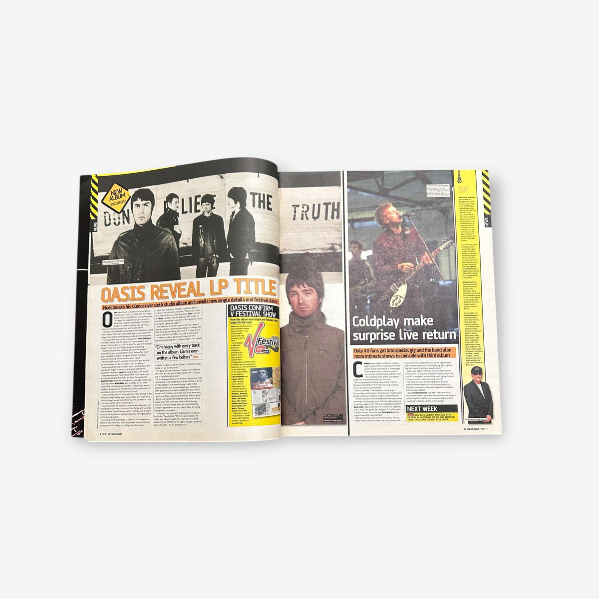 2005 The Bravery - How New York's Party Monsters Trashed Britain - NME Magazine