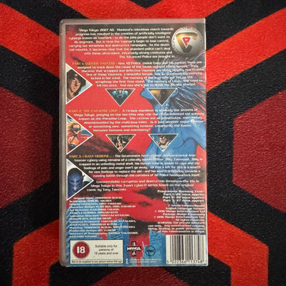 AD Police: Files 1-3 VHS Video (1990) MANV1137
