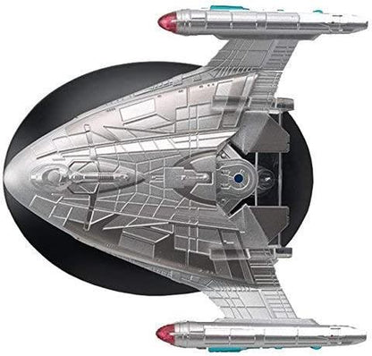 #82 United Earth Starfleet Warp Delta Model Diecast Ship Window Box (Eaglemoss / Star Trek)