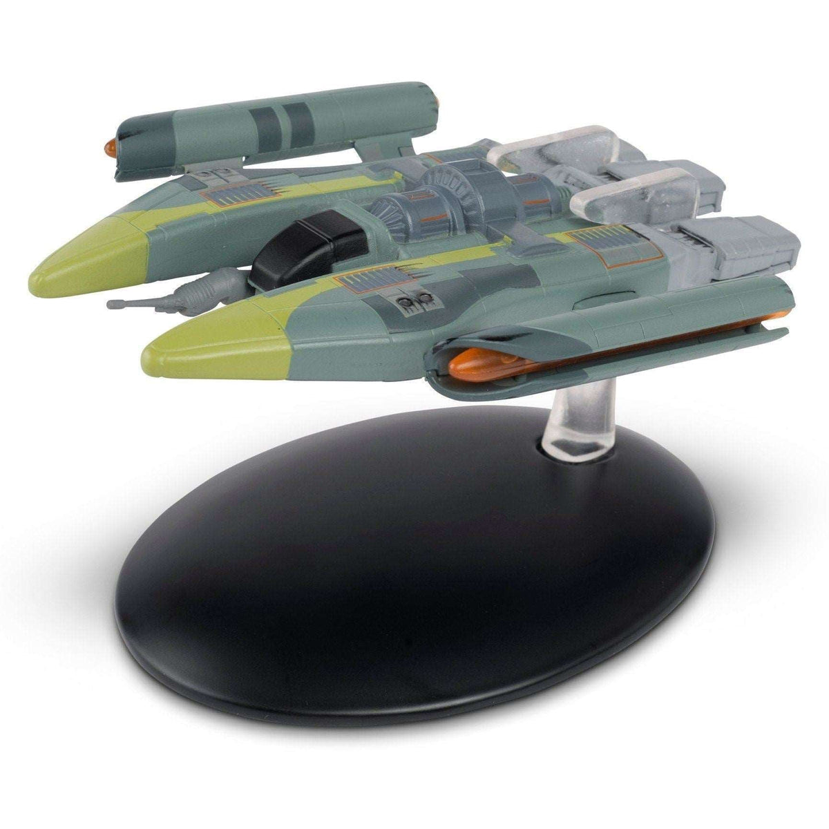#139 Vaadwaur Assault Fighter Model Die Cast Ship (Eaglemoss / Star Trek)