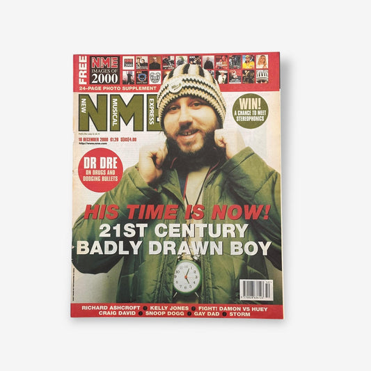 2000 Badly Drawn Boy - His Time Is Now! - NME Magazine