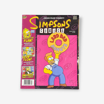 2004 Lard Lad Donuts - Simpsons Comics Magazine Issue 93