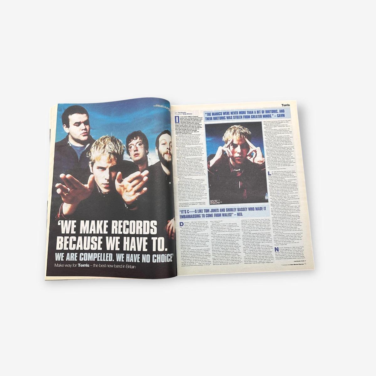 2000 Terris - Idol Threat - NME Magazine
