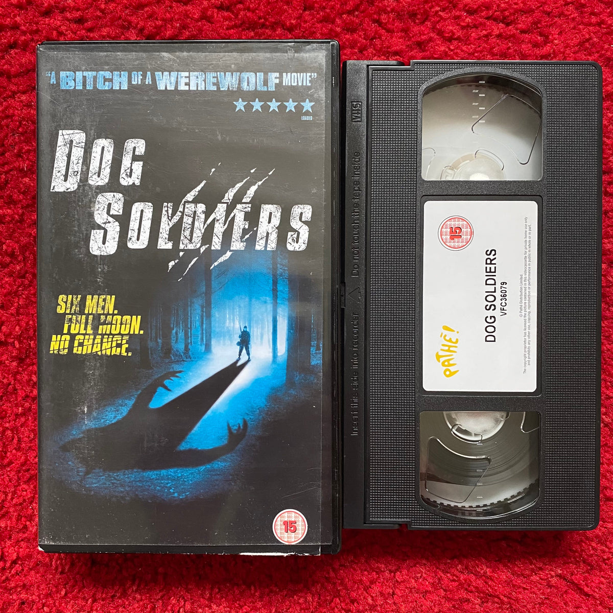 Dog Soldiers VHS Video (2002) P9052S