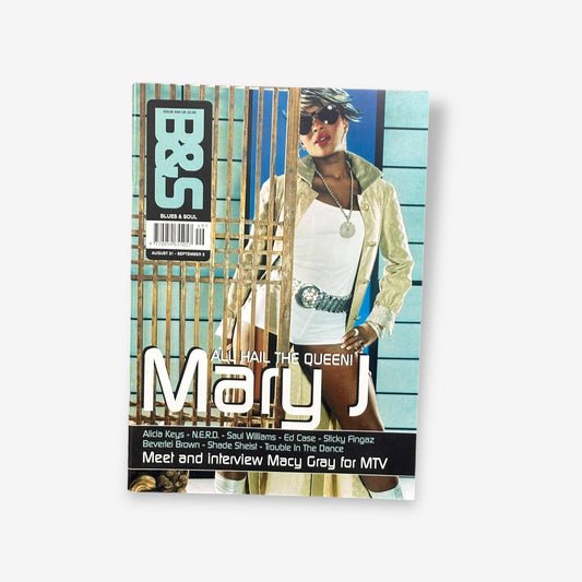 2001 Mary J. Blige - All Hail The Queen! - Blues & Soul Magazine Issue 849