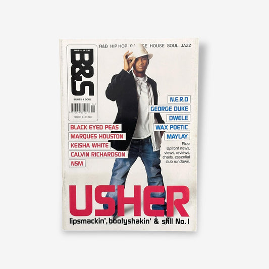 2004 Usher - Lipsmackin', Bootyshakin' And Still No.1 - Blues & Soul Magazine Issue 914