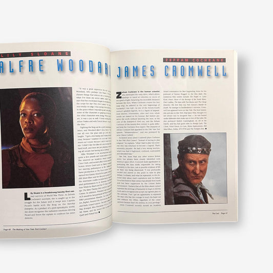 The Making Of Star Trek First Contact - 1996 Paperback Book (Lou Anders)