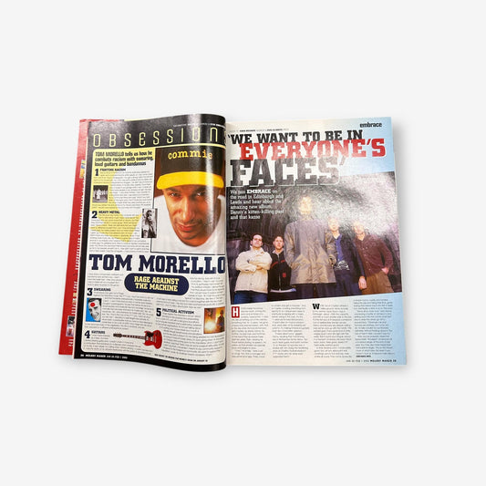 2000 Embrace - We Want It All - Melody Maker Magazine