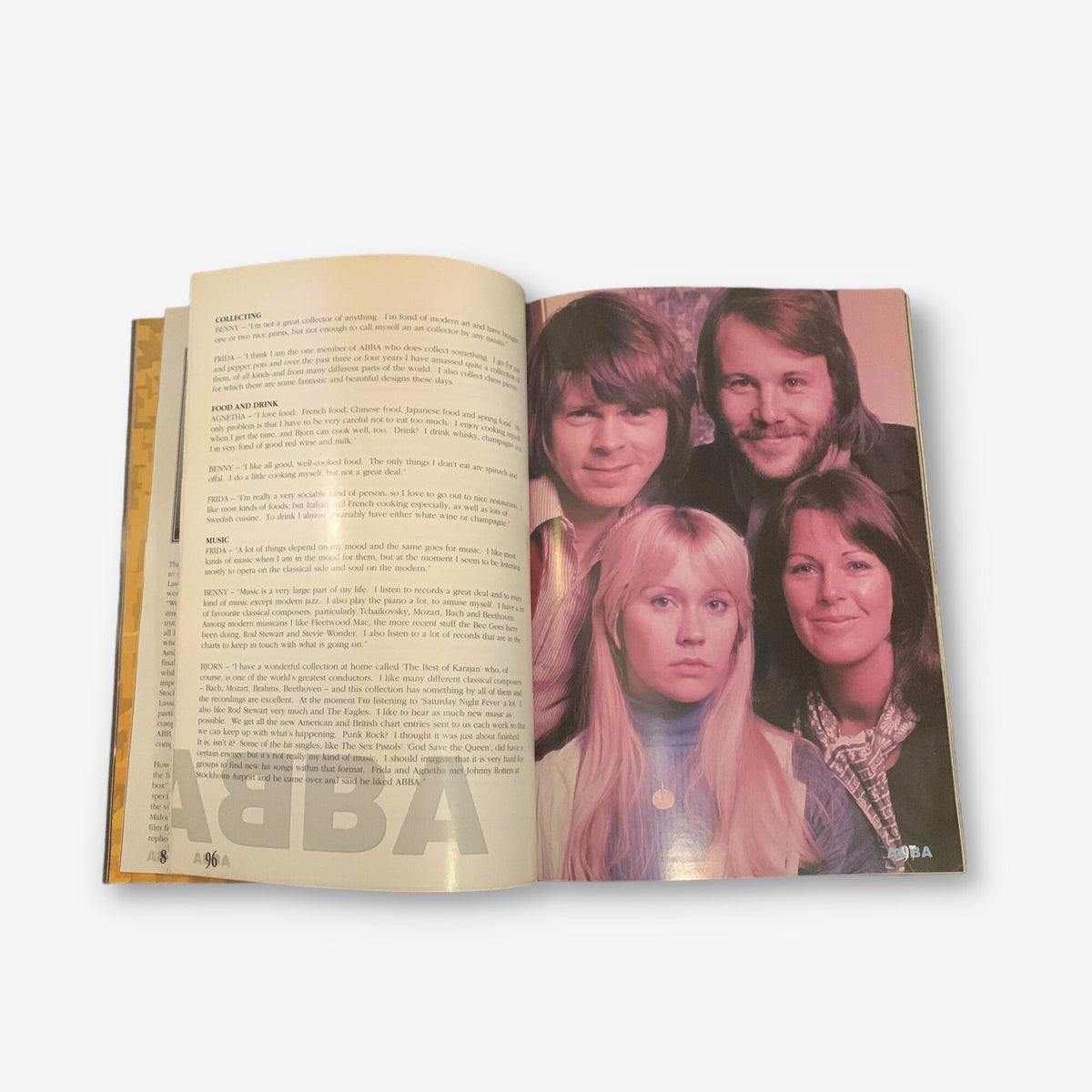 ABBA The Music Still Goes On - 1994 Paperback Book (Paul Snaith)